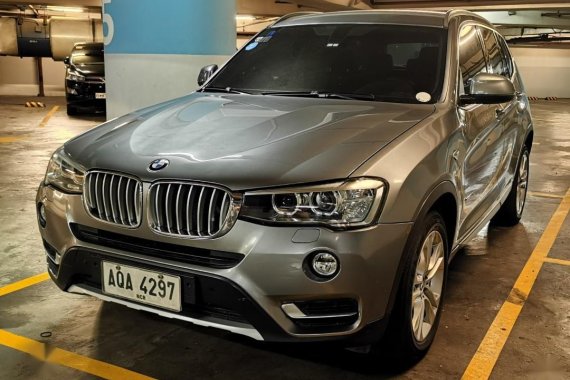 Silver BMW X3 2015 for sale in Automatic