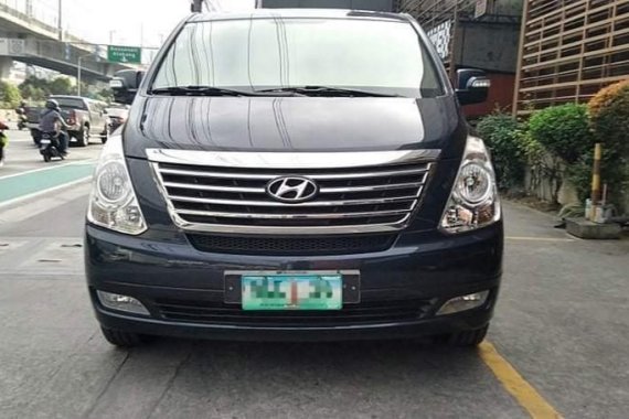 Grey Hyundai Grand starex 2014 for sale in Quezon City