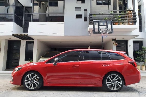 Selling Red Subaru Levorg 2017 in Quezon City