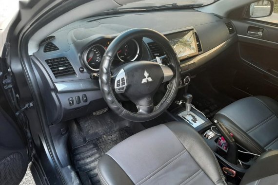 Black Mitsubishi Lancer 2010 for sale in Automatic