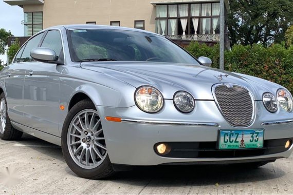 Silver Jaguar S-Type 2008 for sale in Las Pinas