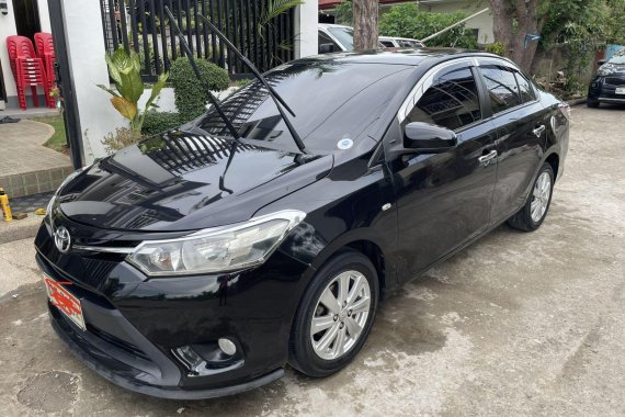 Selling Black Toyota Vios 2014 in Talisay