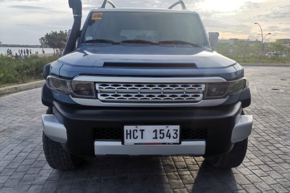 Sell Blue 2015 Toyota Fj Cruiser in Manila