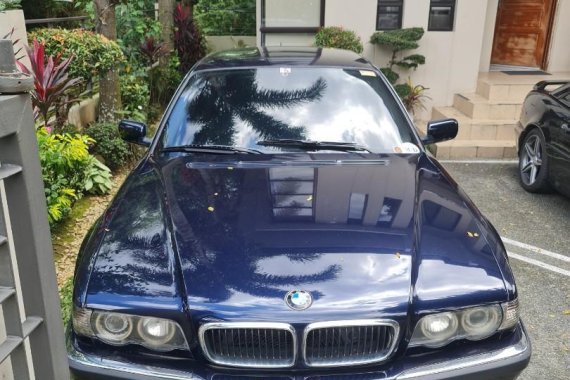 Black BMW 740Li 1999 for sale in Quezon 