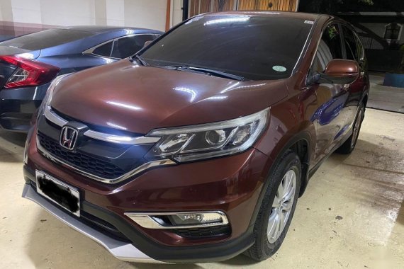 Selling Red Honda CR-V 2017 in Quezon