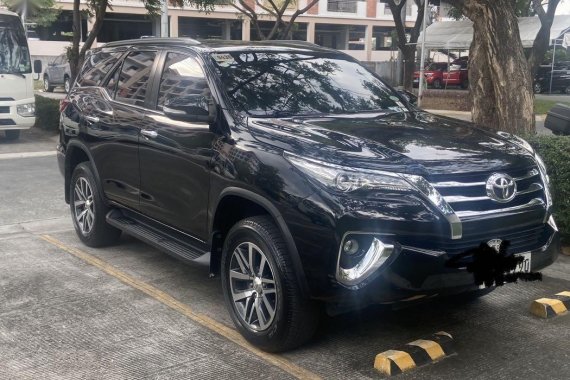 Black Toyota Fortuner 2017 for sale in Taguig
