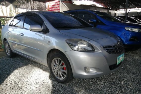 Silver Toyota Vios 2013 for sale in Las Piñas