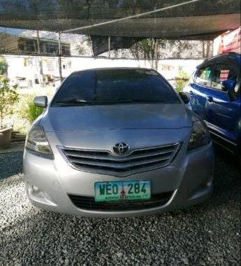 Silver Toyota Vios 2013 for sale in Las Piñas