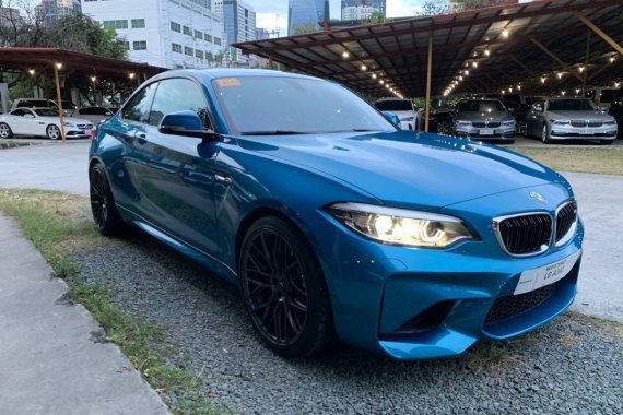 Blue BMW M2 2019 for sale in Mandaluyong 