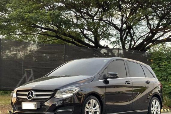 Black Mercedes-Benz B-Class 2017 for sale in Las Pinas