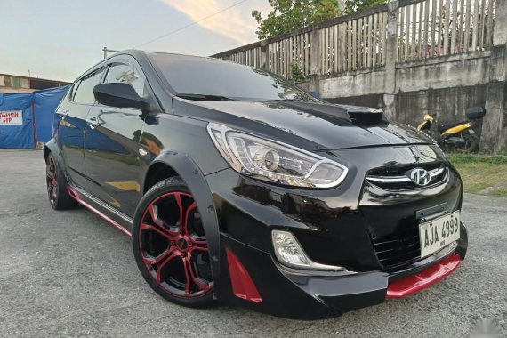 Black Hyundai Accent 2015 for sale in Cainta