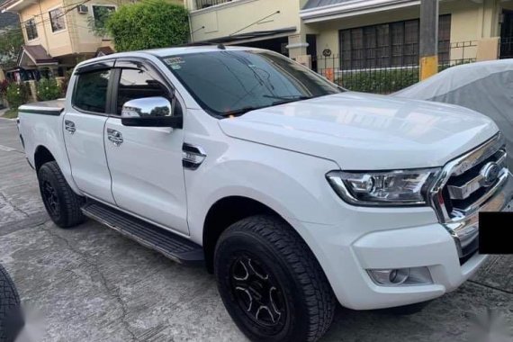 Selling White Ford Ranger 2017 in Las Piñas