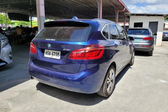 Blue BMW 218I 2015 for sale in Pasig 