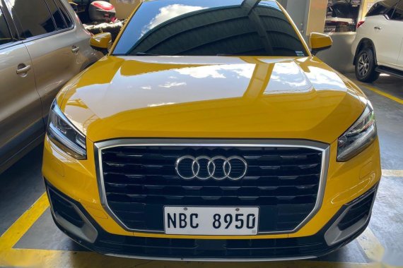 Yellow Audi Q2 2018 for sale in Manila