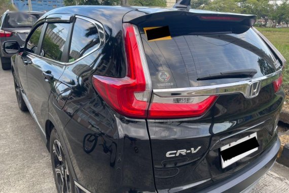 Selling Black Honda CR-V 2019 in Caloocan