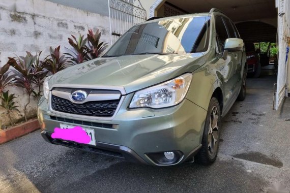 Silver Subaru Forester 2015 for sale in Quezon