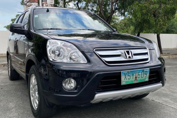 Black Honda CR-V 2005 for sale in Las Piñas