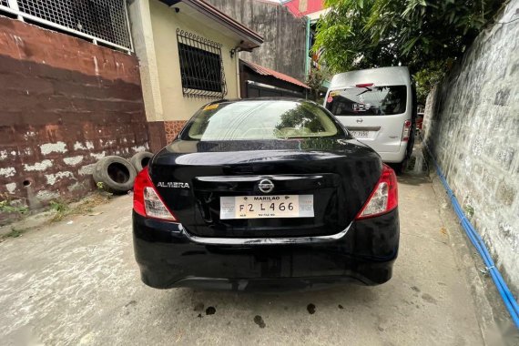 Black Nissan Almera 2019 for sale in Manual