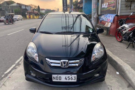 Selling Black Honda Brio amaze 2016 in Lucena