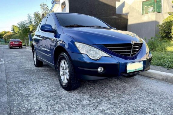 Blue SsangYong Actyon 2008 for sale in Imus