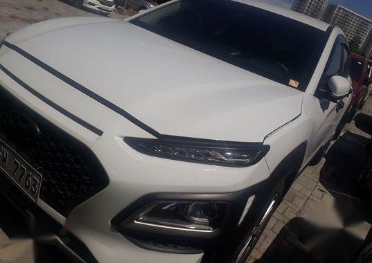 White Hyundai KONA 2020 for sale in Makati