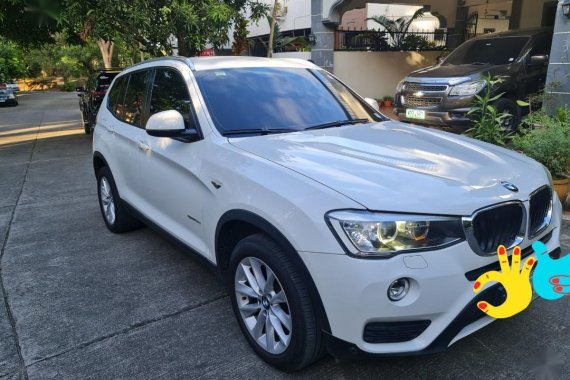 Selling White BMW X3 2015 in Antipolo