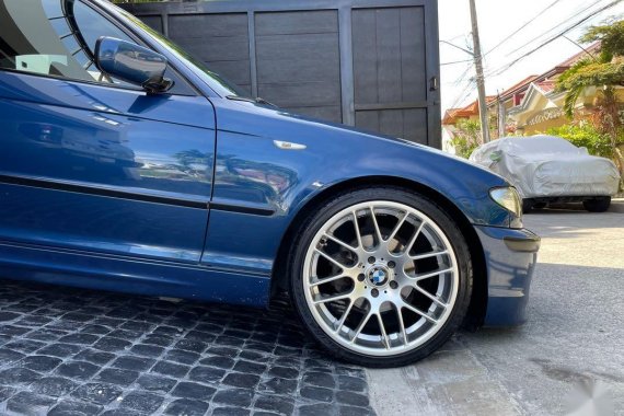 Blue BMW 318I 2002 for sale in Las Pinas