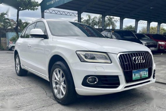 Pearl White Audi Q5 2013 for sale in Automatic