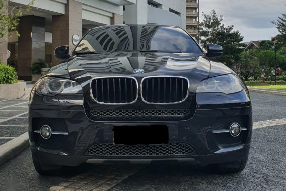 Black BMW X6 2010 for sale in Automatic