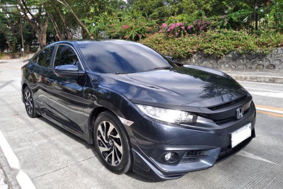 Blue Honda Civic 2016 for sale in Quezon 