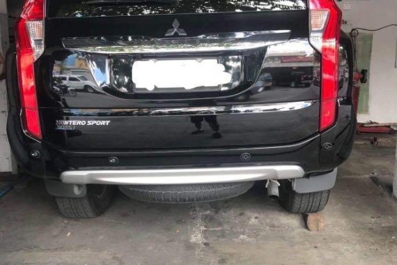 Black Mitsubishi Montero 2018 for sale in Automatic