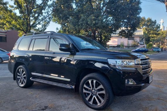 Black Toyota Land Cruiser 2017 for sale in Quezon City