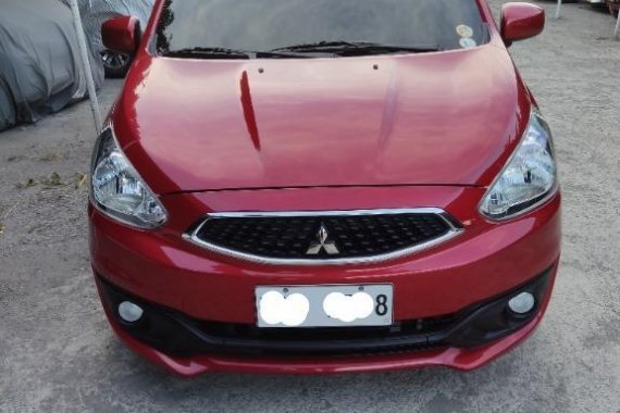 Selling Red Mitsubishi Mirage 2016 in Muntinlupa