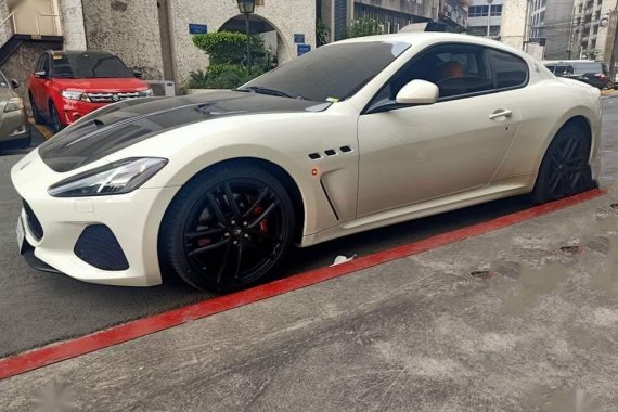 White Maserati GranTurismo 2018 for sale in Antipolo