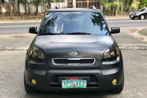 Grey Kia Soul 2009 for sale in Quezon City