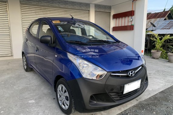 Blue 2015 Hyundai Eon  0.8 GLX 5 M/T  for sale