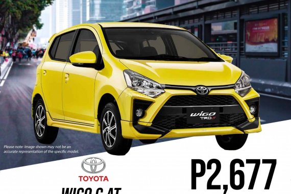 BRANDNEW TOYOTA WIGO P2,677 PER MONTH ONLY!!!