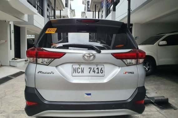 Selling Silver Toyota Rush 2018 in Quezon City