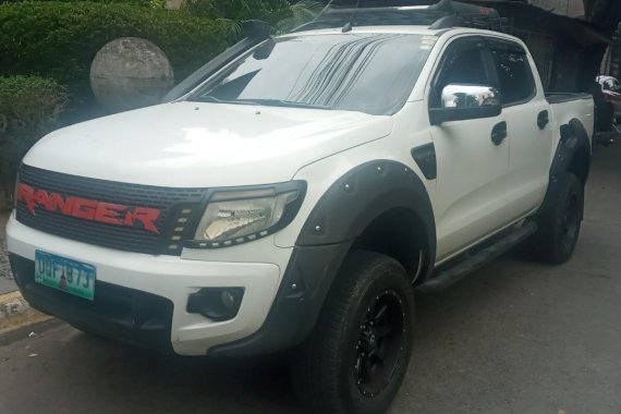 White Ford Ranger 2013 for sale in Quezon City