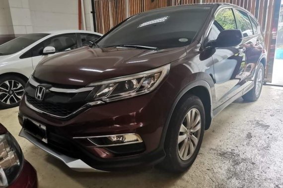 Selling Red Honda Cr-V 2017 in Quezon City