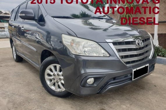 Sell Grey 2015 Toyota Innova in Cebu City