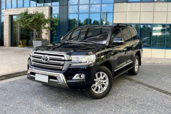 Black Toyota Land Cruiser 2019 for sale in Automatic