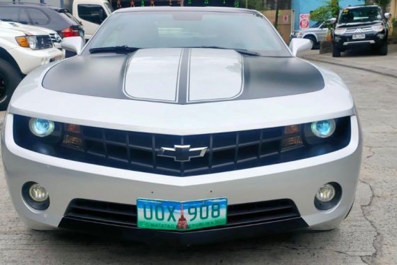 Silver Chevrolet Camaro 2011 for sale in Automatic