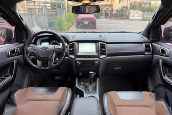 Sell Orange 2017 Ford Ranger in Quezon City