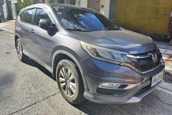 Selling Grey Honda Cr-V 2016 in Quezon City