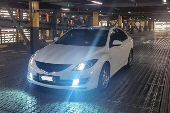 White Mazda 6 2008 for sale in Automatic