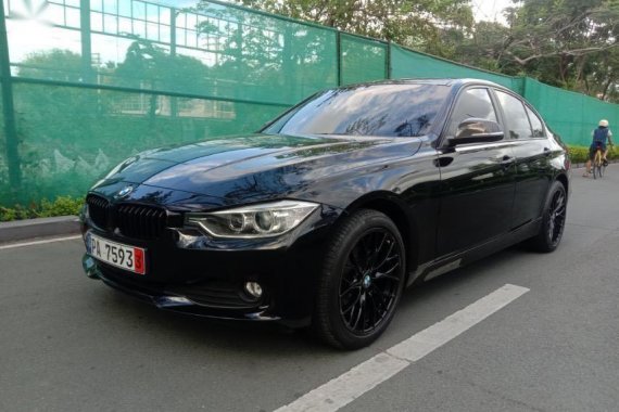 Black BMW 318D 2016 for sale in Pasig