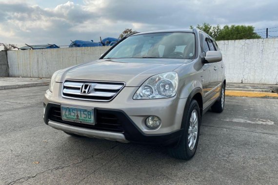 Silver Honda Cr-V 2005 for sale in Las Piñas