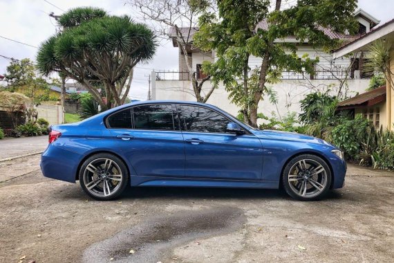 Selling Blue BMW 320D 2014 in San Juan