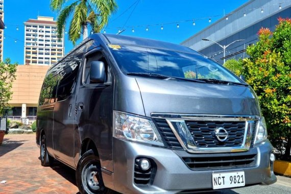 Grey Nissan Urvan 2018 for sale in Cainta